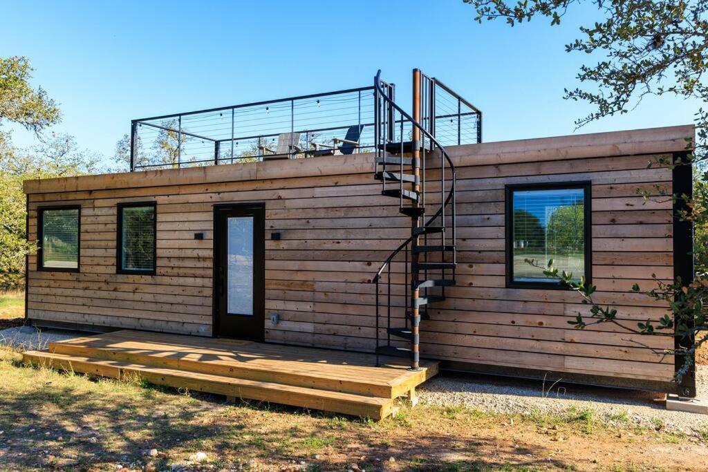 New! The Texas Longhorn-Luxury Container Home 프레드릭스버그 외부 사진